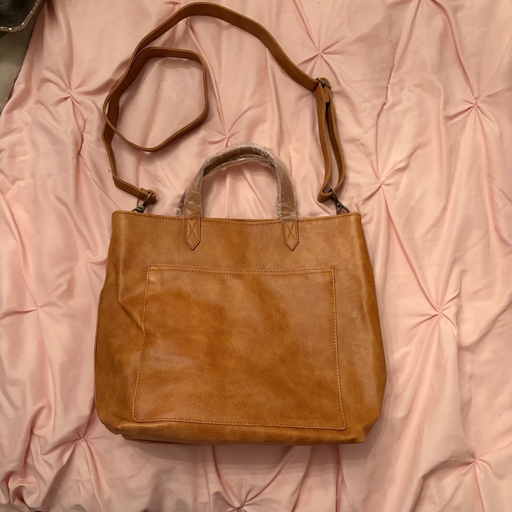 Thirty-One Caramel Shoulder Bag new without tags